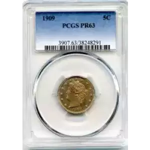 Nickel Five Cent Pieces-Liberty Head 1883-1913 (3)