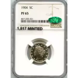 Nickel Five Cent Pieces-Liberty Head 1883-1913 (3)