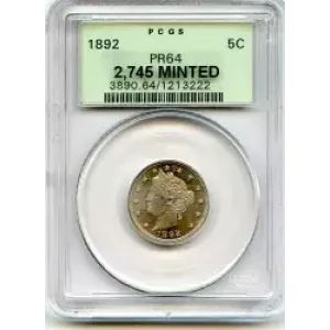 Nickel Five Cent Pieces-Liberty Head 1883-1913 (3)