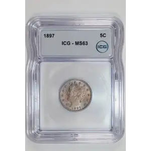 Nickel Five Cent Pieces-Liberty Head 1883-1913