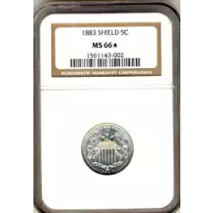 Nickel Five Cent Pieces-Shield 1866-1883 (3)