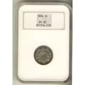 Nickel Five Cent Pieces-Shield 1866-1883 (3)