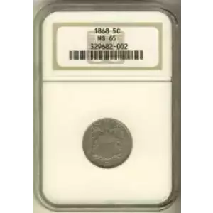 Nickel Five Cent Pieces-Shield 1866-1883 (3)