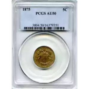 Nickel Five Cent Pieces-Shield 1866-1883 (3)