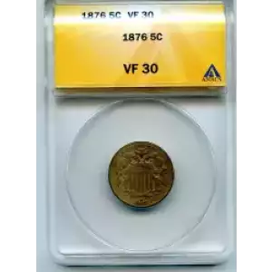 Nickel Five Cent Pieces-Shield 1866-1883 (3)