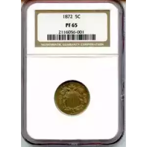 Nickel Five Cent Pieces-Shield 1866-1883 (3)