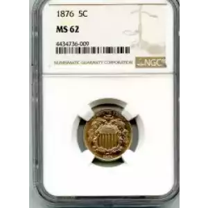 Nickel Five Cent Pieces-Shield 1866-1883 (3)