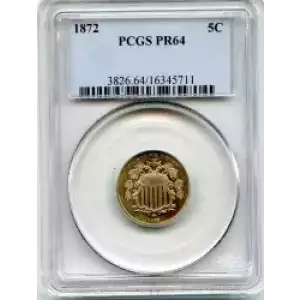 Nickel Five Cent Pieces-Shield 1866-1883 (3)