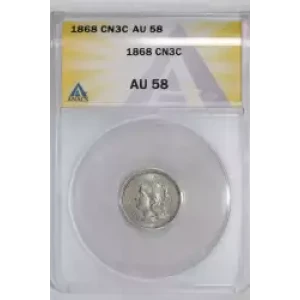 Nickel Three Cent Pieces 1865-1889