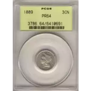 Nickel Three Cent Pieces 1865-1889 (3)