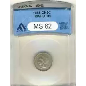 Nickel Three Cent Pieces 1865-1889 (3)