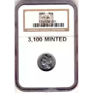 Nickel Three Cent Pieces 1865-1889 (3)