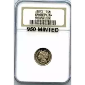 Nickel Three Cent Pieces 1865-1889 (3)