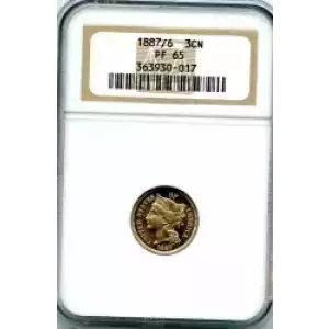 Nickel Three Cent Pieces 1865-1889 (3)