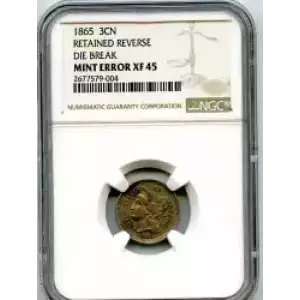 Nickel Three Cent Pieces 1865-1889 (3)