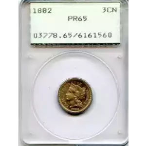 Nickel Three Cent Pieces 1865-1889 (3)