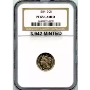 Nickel Three Cent Pieces 1865-1889 (3)