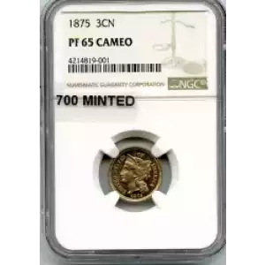 Nickel Three Cent Pieces 1865-1889 (3)