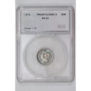 Nickel Three Cent Pieces 1865-1889