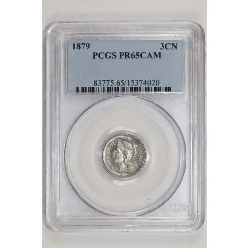 Nickel Three Cent Pieces 1865-1889