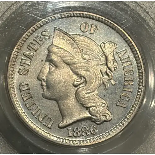 Nickel Three Cent Pieces 1865-1889 (2)