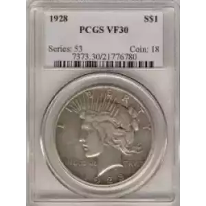 Peace Silver Dollar (3)