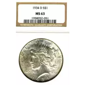 Peace Silver Dollar (3)
