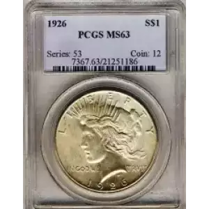 Peace Silver Dollar (3)