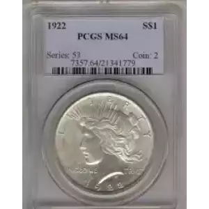 Peace Silver Dollar (3)