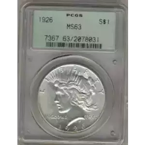 Peace Silver Dollar (3)