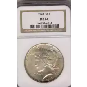 Peace Silver Dollar (3)