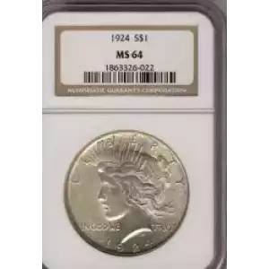 Peace Silver Dollar (3)