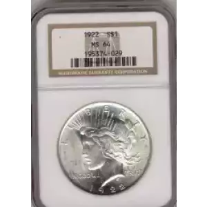 Peace Silver Dollar (3)