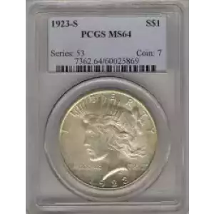 Peace Silver Dollar (3)
