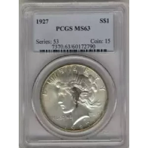 Peace Silver Dollar (3)
