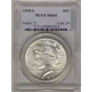 Peace Silver Dollar (3)
