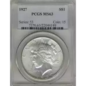 Peace Silver Dollar (3)