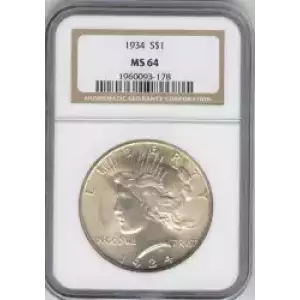 Peace Silver Dollar (3)