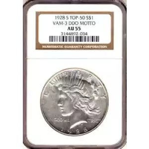 Peace Silver Dollar (3)