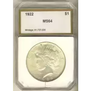 Peace Silver Dollar (3)