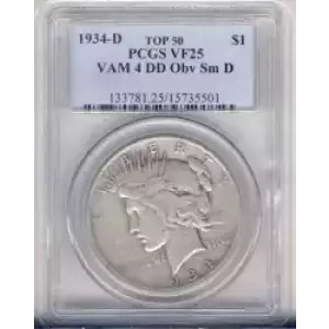 Peace Silver Dollar (3)