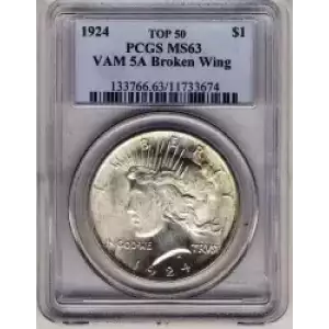 Peace Silver Dollar (3)