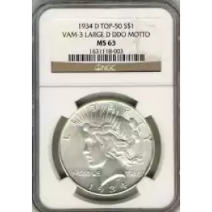 Peace Silver Dollar (3)