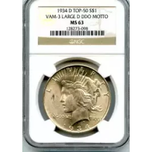 Peace Silver Dollar (3)