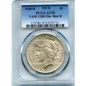 Peace Silver Dollar (3)