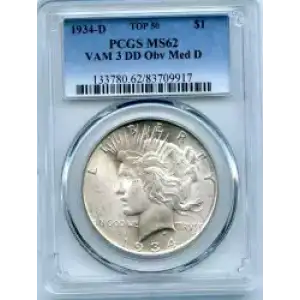 Peace Silver Dollar (3)
