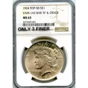 Peace Silver Dollar (3)
