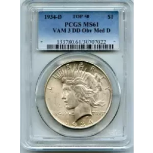 Peace Silver Dollar (3)