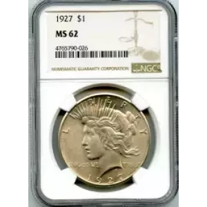 Peace Silver Dollar (3)