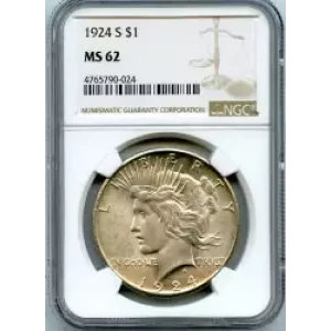 Peace Silver Dollar (3)